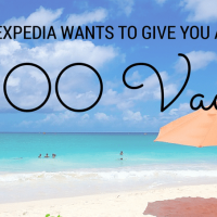 Giveaways: Win a $1000 Vacation from Expedia!