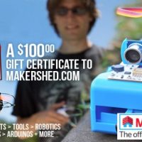 Win a $100 Gift Certificate to MakerShed.com