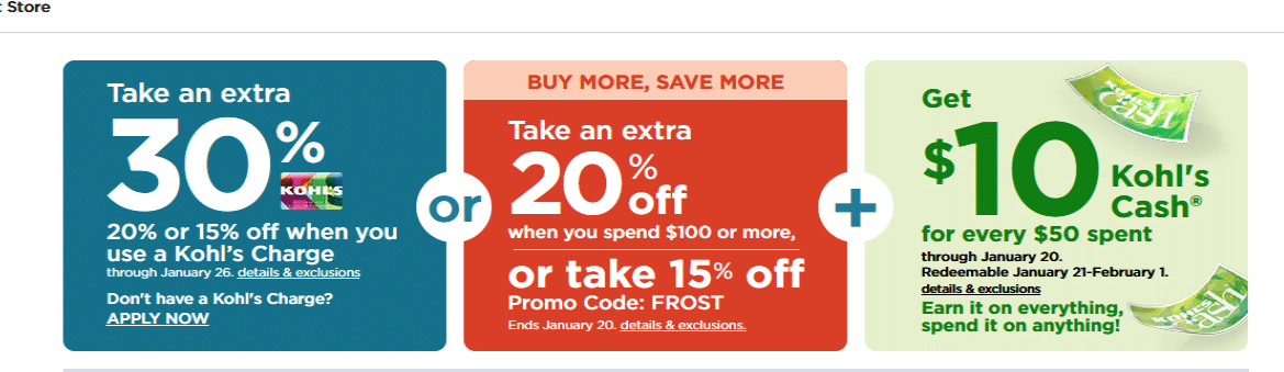 Kohls 30 Off Coupon Code Kohls 30 Off Promo Code For 2020 November 